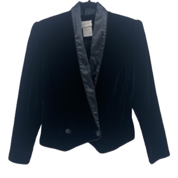 Vintage Dominato Velvet Blazer - Picture 1 of 2